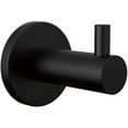 thumbnail image 1 of Peerless Pa447 Precept Single Hook Robe Hook - Black, 1 of 3