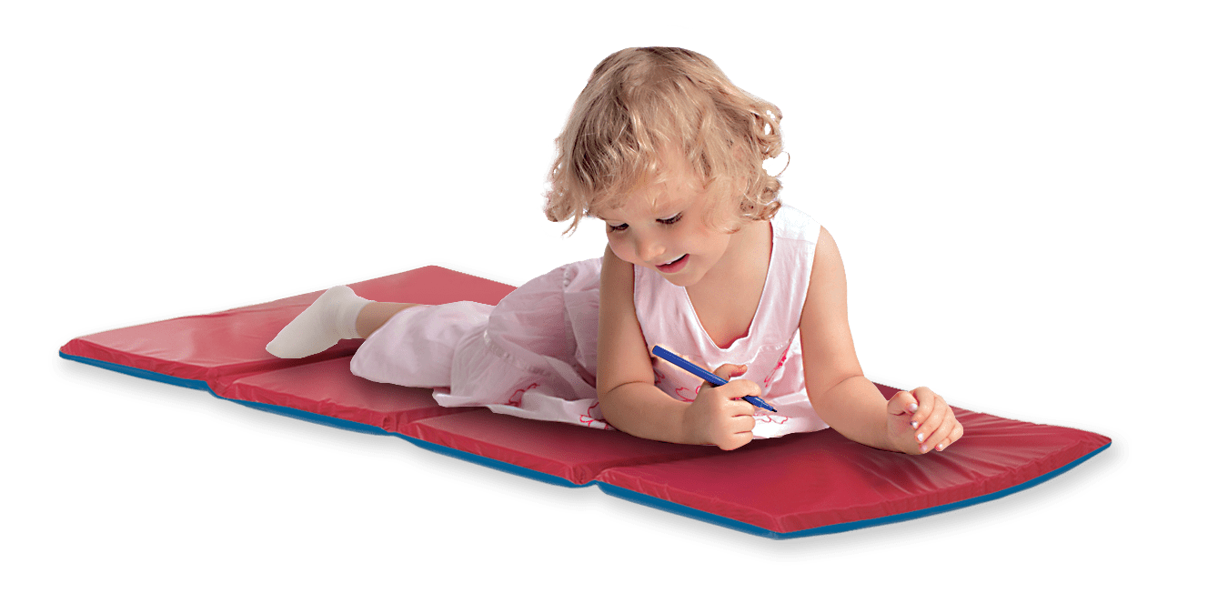 Peerless Plastics KinderMat, 19 5/8" x 11 1/4" x 4 3/8", Assorted Colors