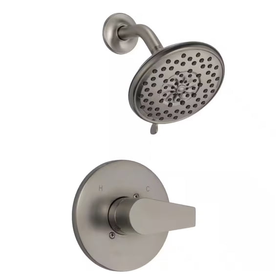 Peerless PTT14219-BN Xander Brushed Nickel 1-Handle Shower Trim Kit (Valve Not Included)
