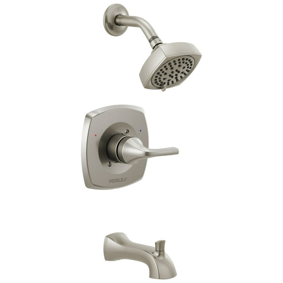 Peerless Ptt14435 Parkwood Tub And Shower Trim Package - Nickel