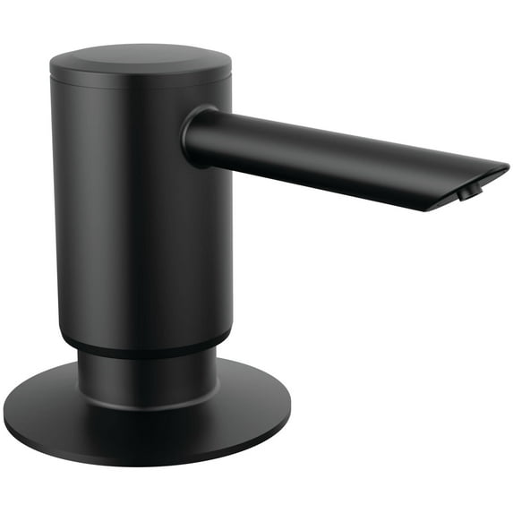 Peerless Rp101946 Flute Deck Mounted Soap Dispenser - Black
