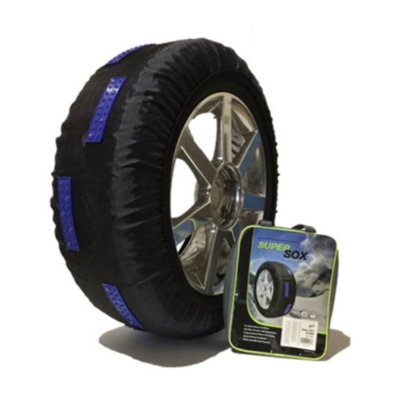 Peerless S50 SuperSox Vehicles/Light Truck Snow Vertical Jogged Strip Pads, Pair