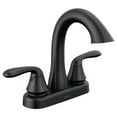 thumbnail image 1 of Peerless Two Handle 4" Centerset Bathroom Sink Faucet in Matte Black, 1 of 4