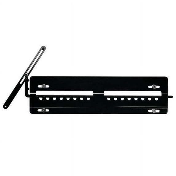 Peerless Universal Ultra Slim Flat Wall Mount SUF641 - Mounting kit (wall plate, fixed arm) - for LCD display - gloss black - screen size: 24" - 50"