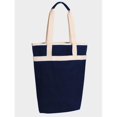 thumbnail image 1 of Peerless WIN001-Navy Wine Bottle Tote Bag, Navy, 1 of 1