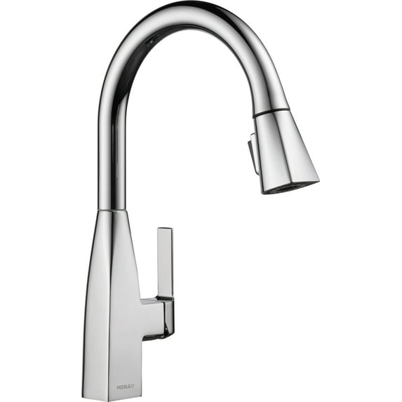 Peerless Xander Single Handle Pull-Down Sprayer Kitchen Faucet in Chrome P7919LF