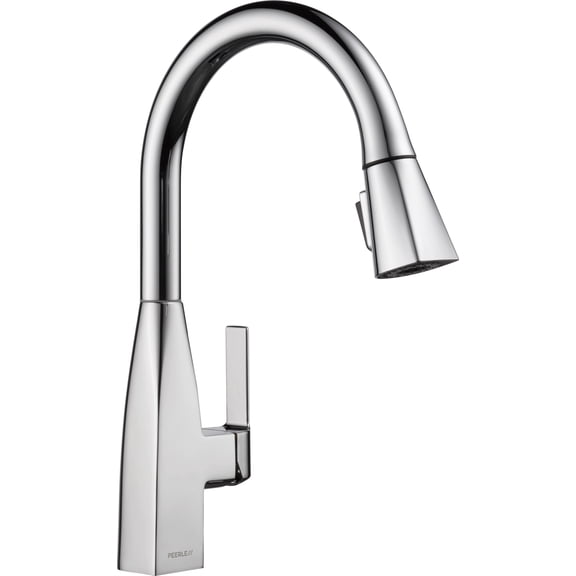 Peerless Xander Single Handle Pull-Down Sprayer Kitchen Faucet in Chrome P7919LF