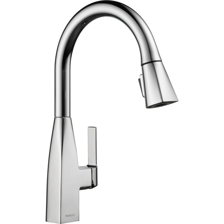 Xander Single-Handle Pull-Down Sprayer Kitchen Faucet in Chrome Xander Single-Handle Pull-Down Sprayer Kitchen Faucet in Chrome