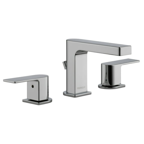 Peerless Xander Two Handle Widespread Bathroom Faucet in Chrome P3519LF