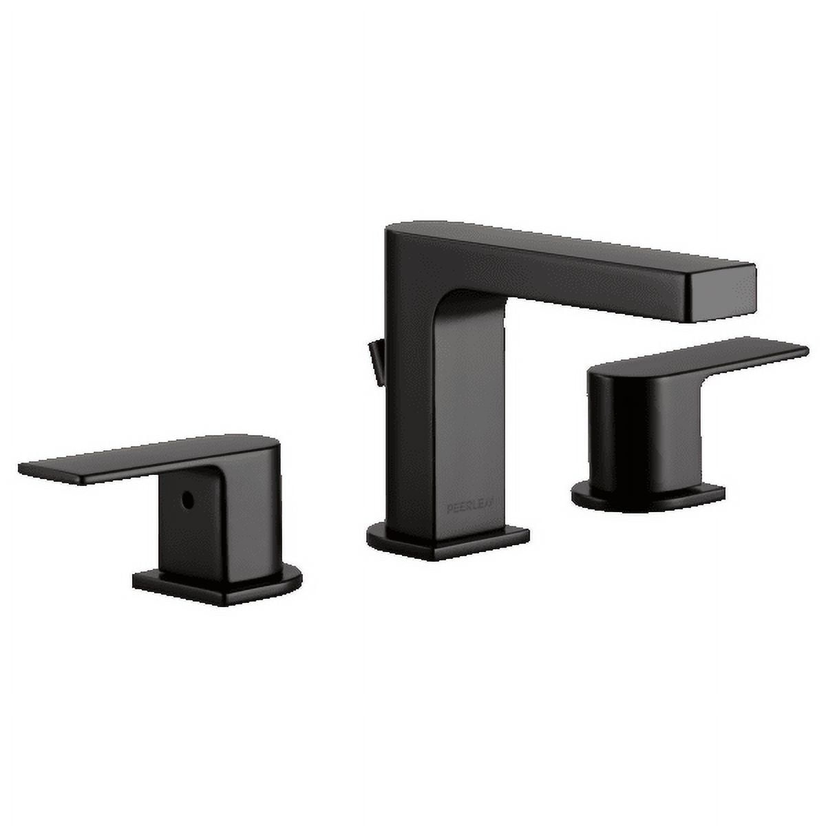 Xander Matte Black 2-Handle Low-Arc Bathroom Faucet