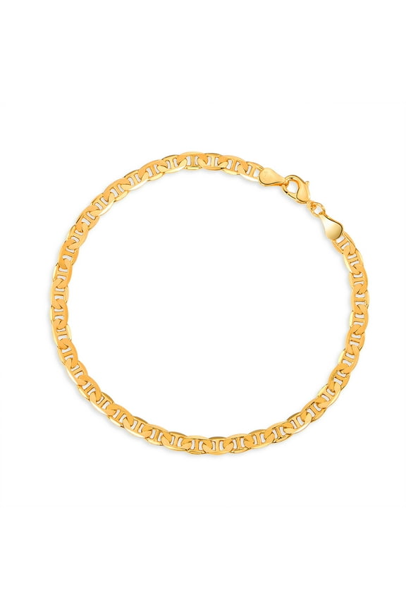 Peermont 18K Gold Plated Gold Gucci-Link Anklet