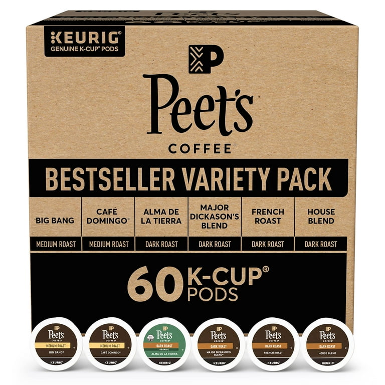 Peet&rsquo;s Bestseller Variety Pack,Major Dickason&rsquo;s,Big Bang,French 