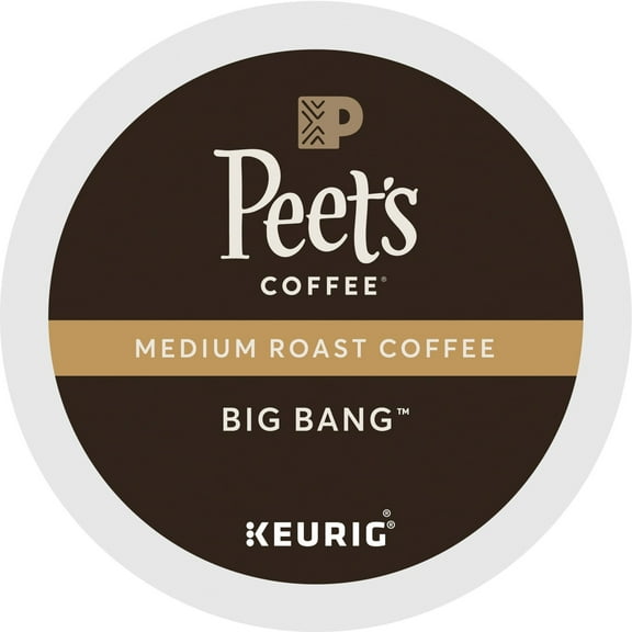 Peet's Big Bang K-Cup, Big Bang, K-Cup, 22/box | Bundle of 5