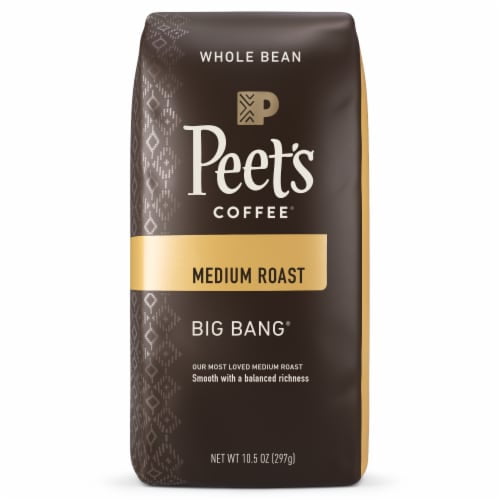 Peet's Coffee Big Bang Medium Roast Whole Bean Coffee Bag - 10.5
