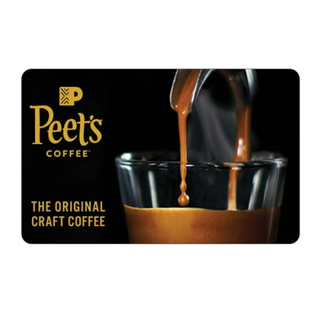 Peet's Coffee - $15 Gift Card [Digital]