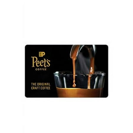 Peet's Coffee - $25 Gift Card [Digital]