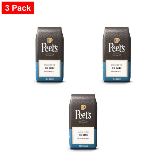 Peet's Coffee Big Bang Medium Roast Ground Coffee - 10.5oz