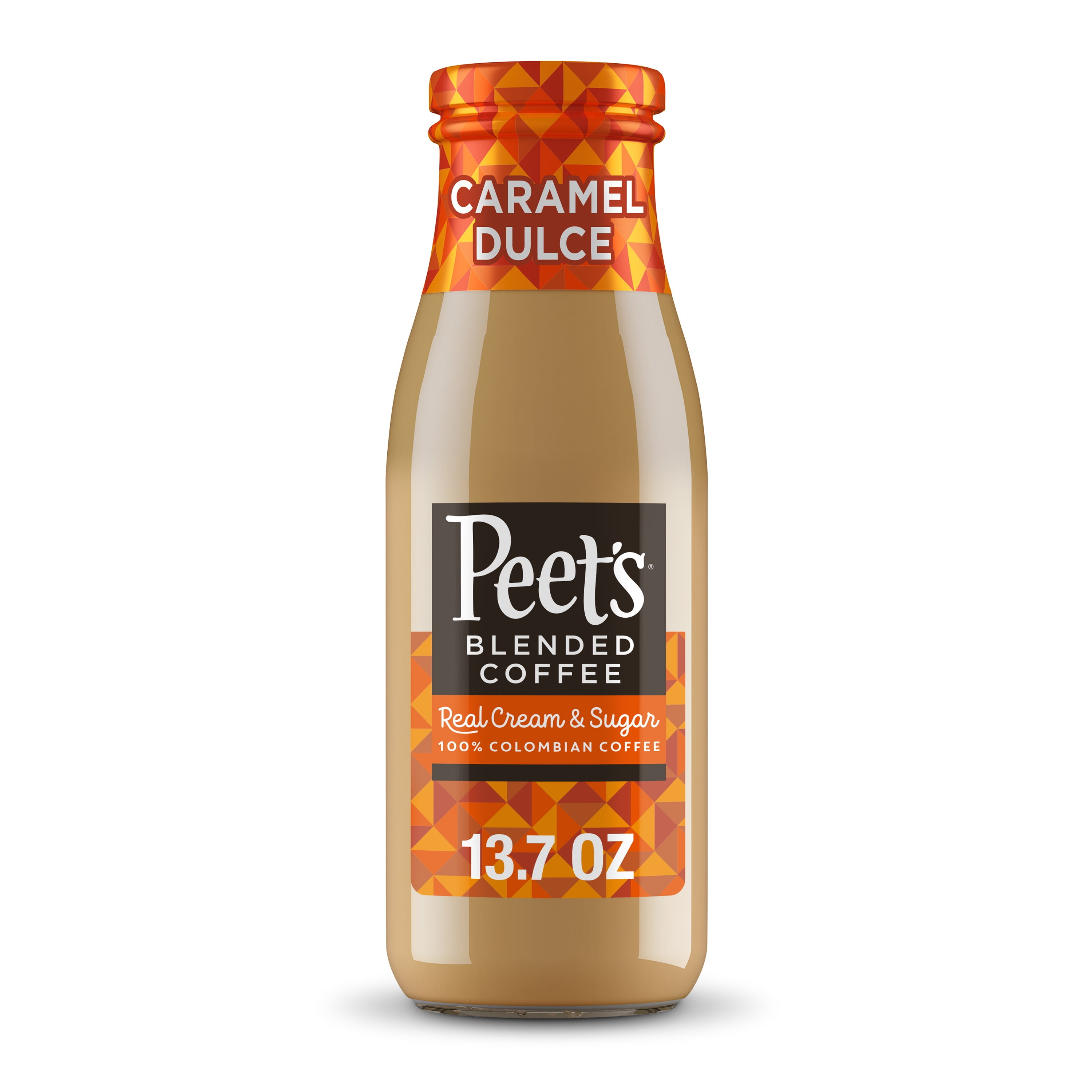 Peet's Coffee Carmel Dulce, Blended Iced Coffee Drink, 13.7 fl oz