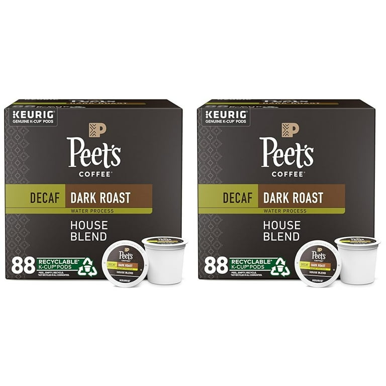 Peet's Coffee K-Cup House Blend Coffee - Compatible with Keurig Brewer - Dark - 22 / Box Peet's Coffee K-Cup House Blend Coffee - Compatible with Keurig Brewer - Dark - 22 / Box