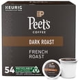 thumbnail image 1 of Peet's Coffee, Dark Roast K-Cup Pods for Keurig Brewers - French Roast 54 Count (1 Box of 54 K-Cup Pods) Packaging May Vary, 1 of 5