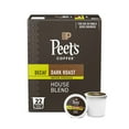 thumbnail image 1 of Peet's Coffee Decaf House Blend Premium Dark Roast Single Serve Coffee Pods, 22 Count, 1 of 12
