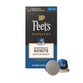 thumbnail image 1 of Peet's Coffee Decaffeinated Ristretto Premium Medium Roast Intensity 9 Espresso Capsules, 10 Count, 1 of 11