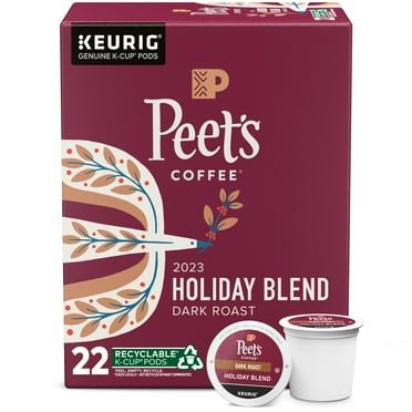 Peet's Coffee Holiday Blend Dark Roast, Ground Coffee, 10 oz Bag