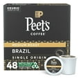 thumbnail image 1 of Peet's Coffee K-Cup Pods, Single Origin Braizil, Medium Roast (48 Ct) Single Serve Pods Compatible with Keurig Brewers, 1 of 13
