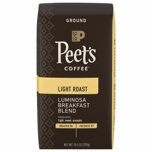Peet's Coffee Luminosa Breakfast Blend Light Roast Ground Coffee - 10.5 oz