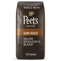 Peet's Coffee Major Dickason's Blend Premium Dark Roast Whole Bean Coffee 10.5 oz