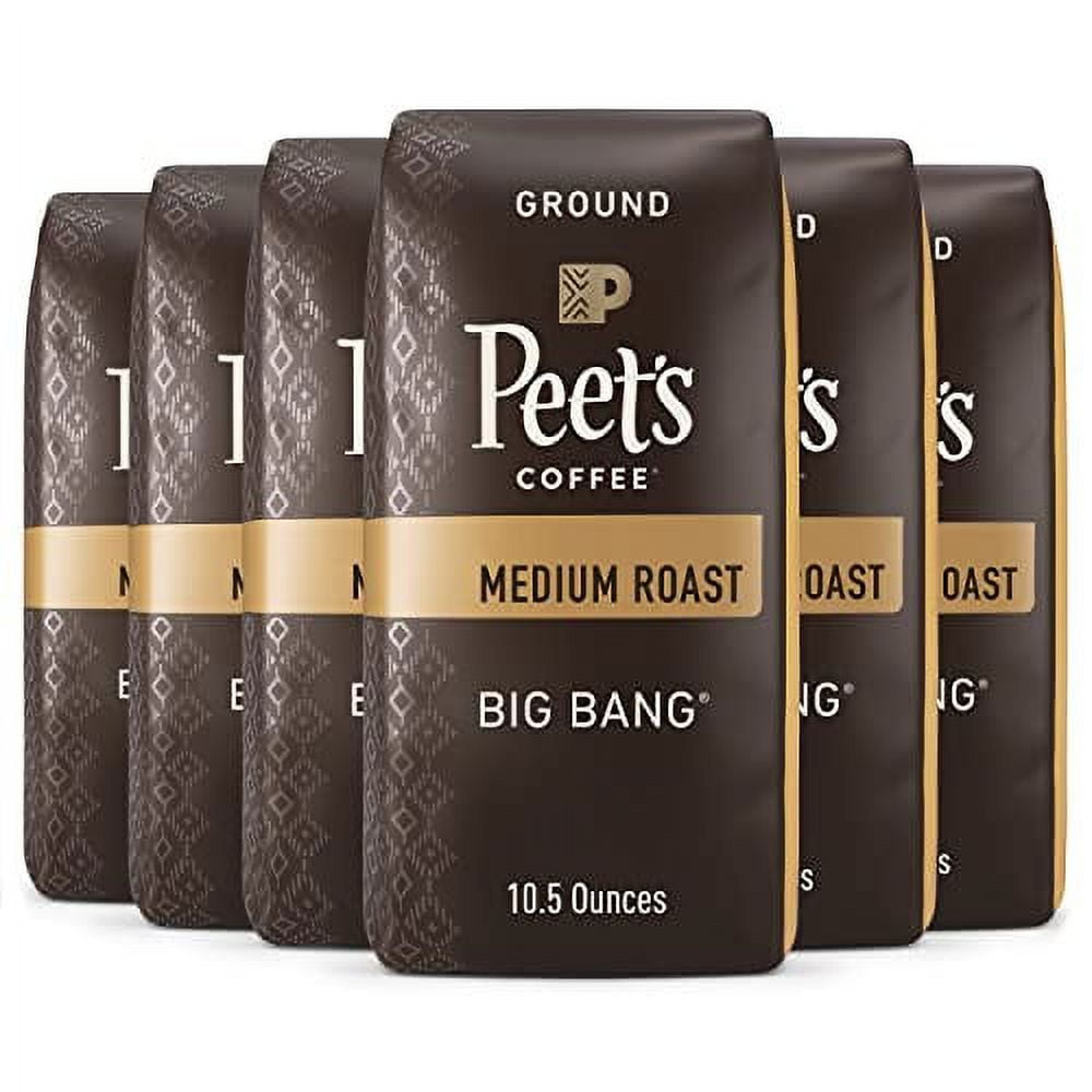 Peet's Coffee, Medium Roast Ground Coffee - Big Bang 63 Ounces