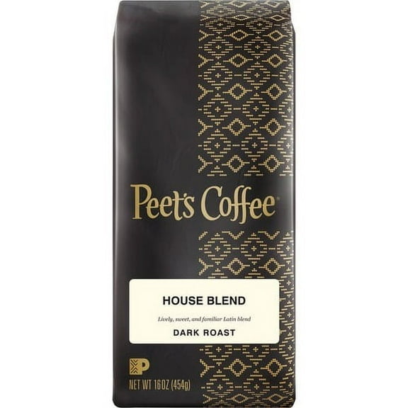 Peet's Coffee & Tea 501677 1 lbs. Bag Ground Bulk Coffee - Major Dickason's Blend