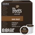 thumbnail image 1 of (4 pack) Peet's Coffee French Roast Premium Dark Roast Single Serve Coffee Pods, 22 Count, 1 of 3
