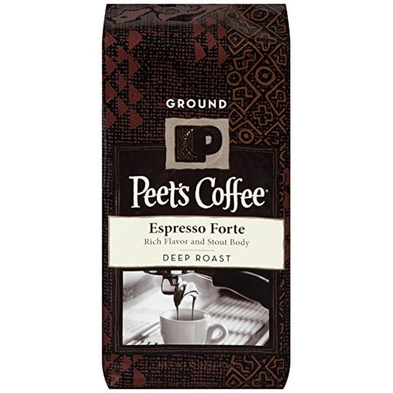 Peet's Ground Coffee, Espresso Forte, 12-Ounce