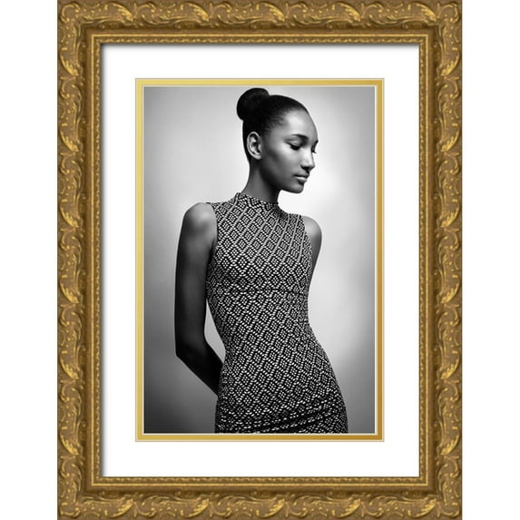 Peeters, Bart 11x14 Gold Ornate Wood Framed with Double Matting Museum Art Print Titled - Muse