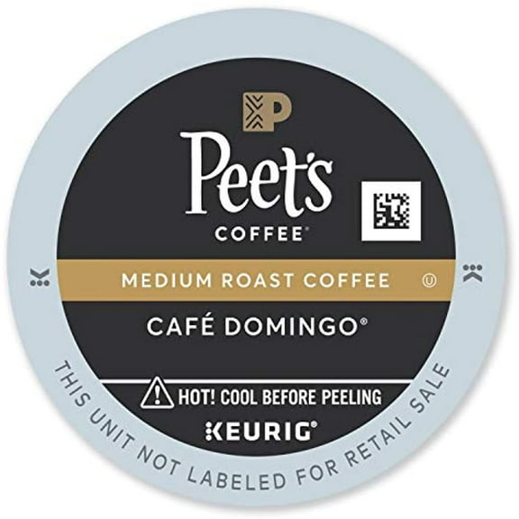 Peets Coffee Caf Domingo, Keurig K-Cups, 96 Count