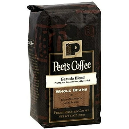 Peets Coffee, Garuda Blend, Whole Bean, 12Oz Bag (Pack Of 2)
