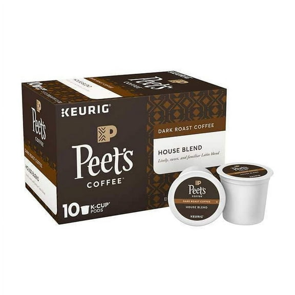 Peets Coffee House Blend K-Cup Pod, 60ct
