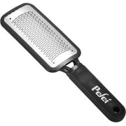 Pefei Colossal Pedicure Rasp Foot File, Professional Foot Care Pedicure Stainless Steel File to Removes Hard Skin, Can Be Used On Both Dry and Wet Feet