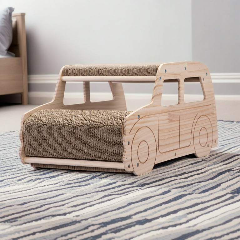 Car shaped cat scratcher sale