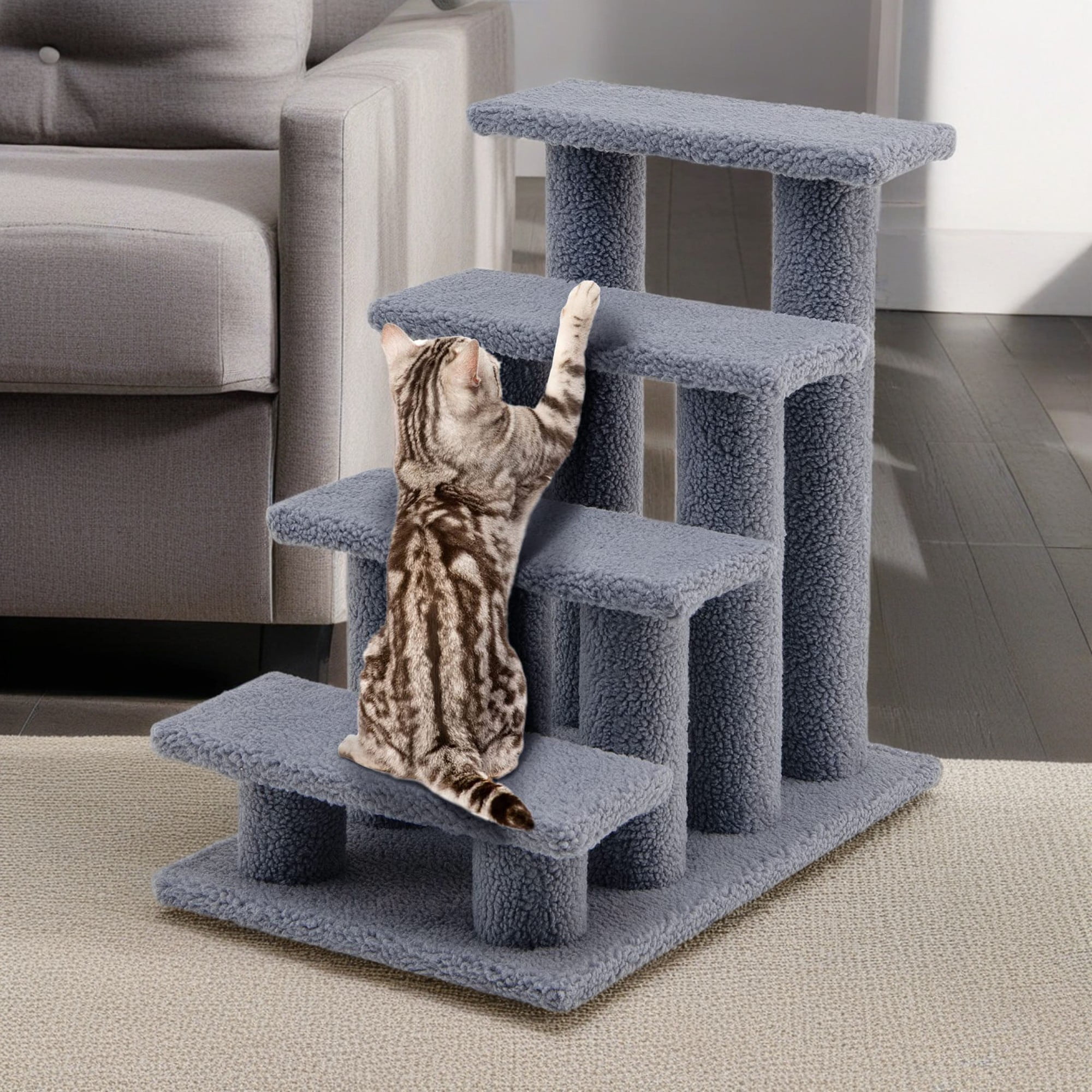 Non carpeted cat tree hotsell