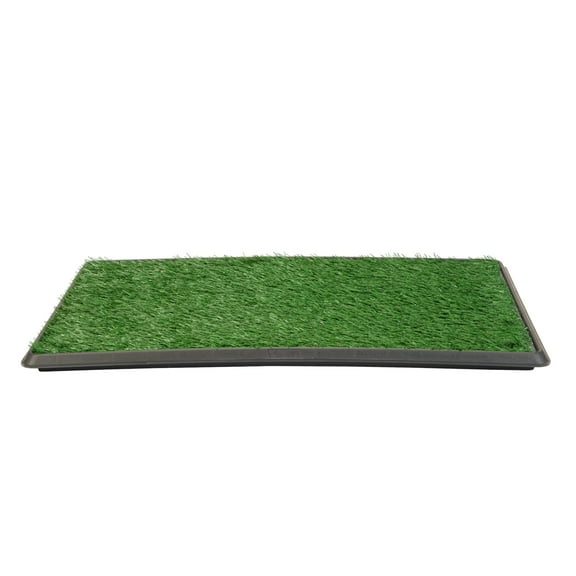 Pefilos 30" Grass Puppy Pee Pad for Dogs and Small Pets Reusable 3-Layer Training Potty Pad with Urine Pad, Pet Toilet for Dog Housebreaking, Green
