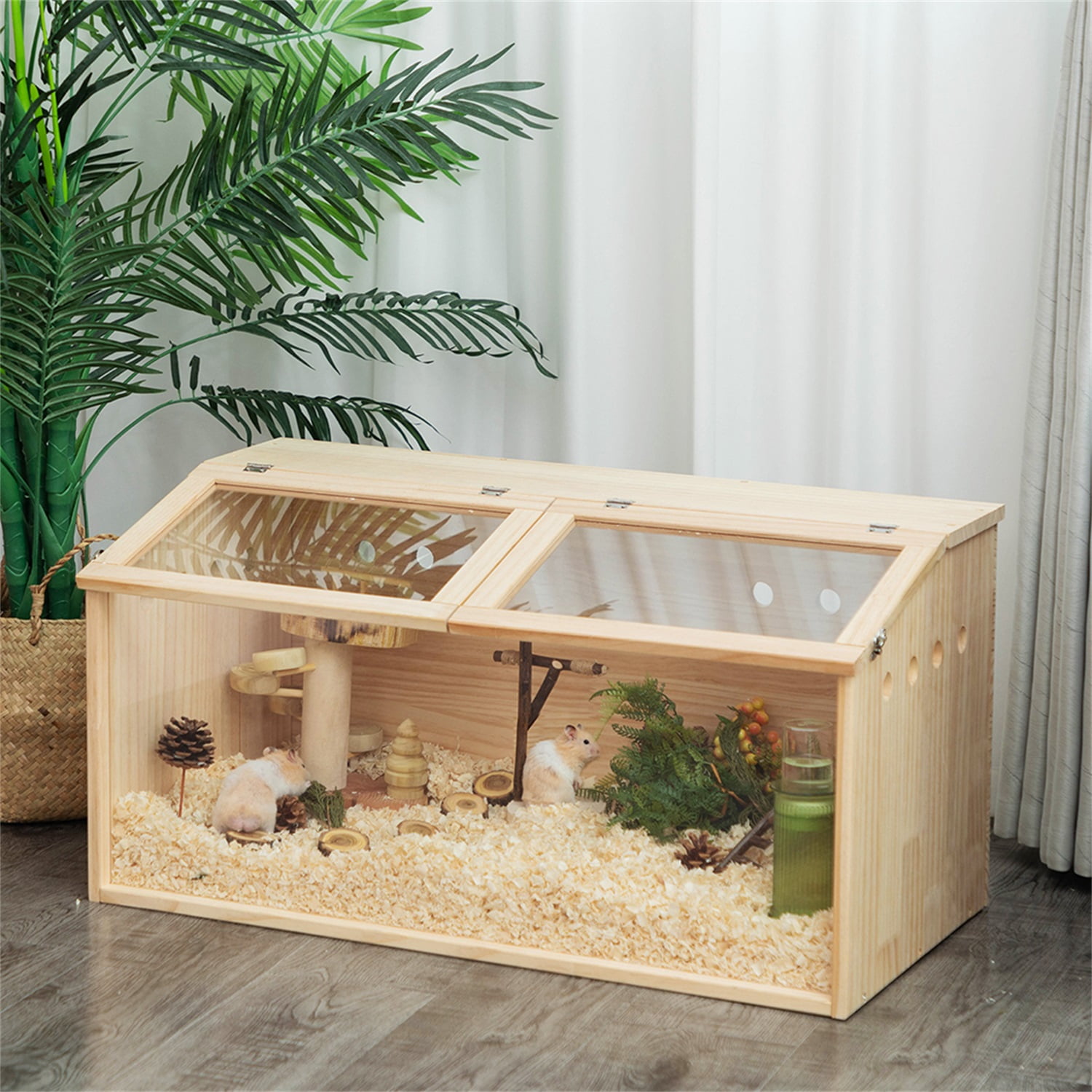 Pefilos 31 Guinea Pig Cage Hamster Cage Pet Cages for Small