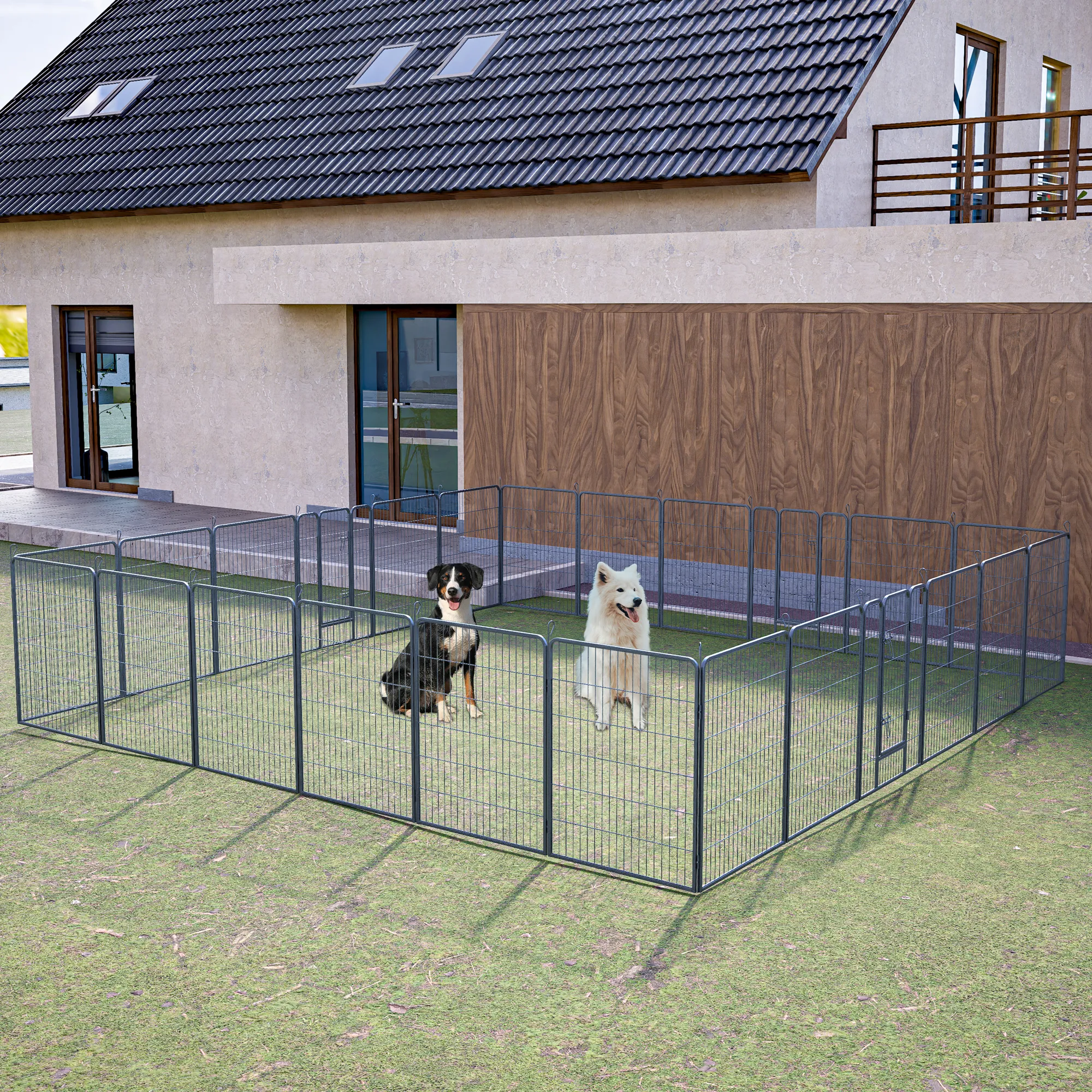Portable dog top fence walmart