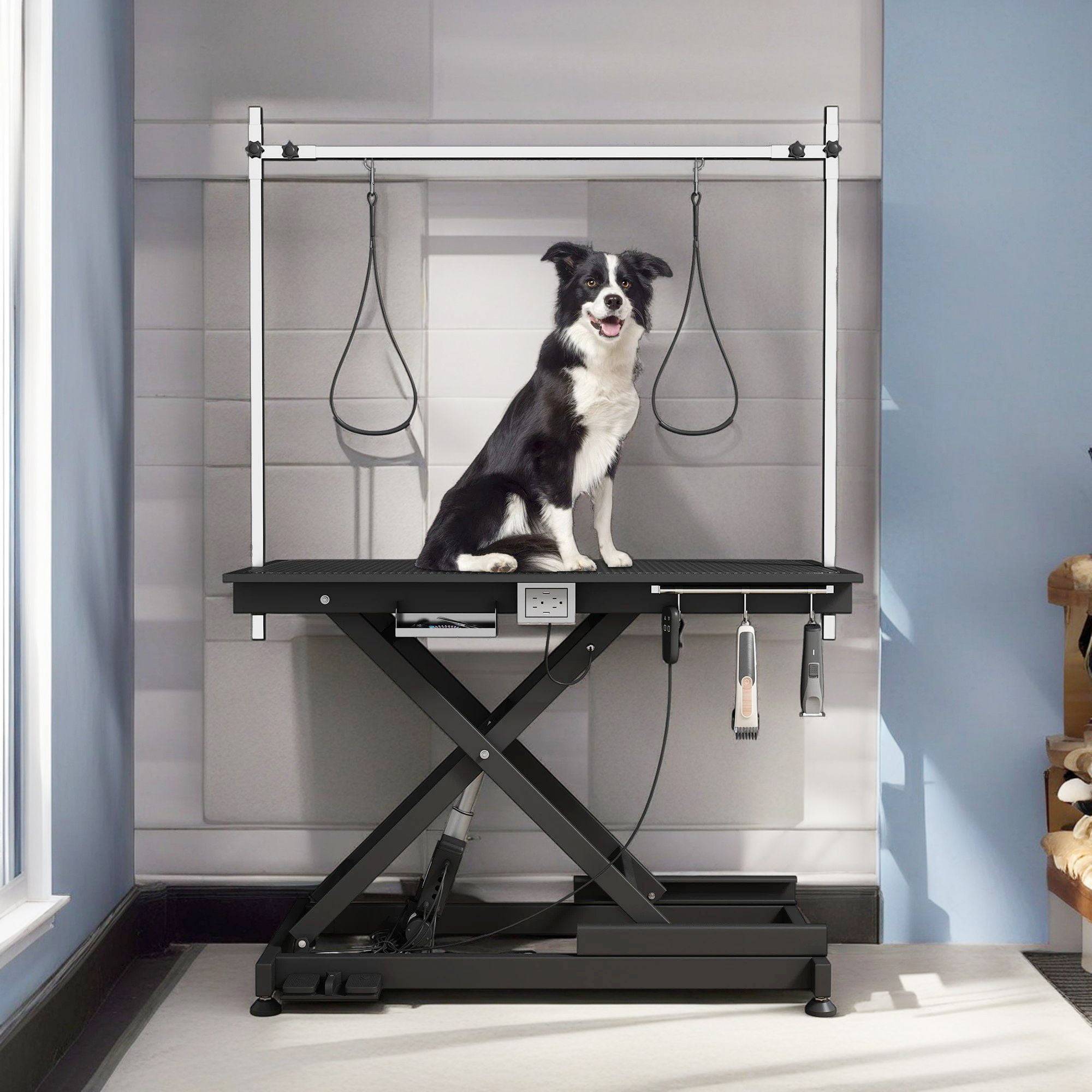 Photo inspiration: Fresh Look at Pefilos 50 Heavy Duty Electric Lifting Pet Dog Grooming Table
