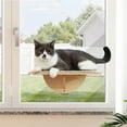 thumbnail image 1 of Pefilos Cat Window Perch Large Cat Hammock for Window Cat Nest Bed Kittens Resting Seat Cats Bed, 1 of 15