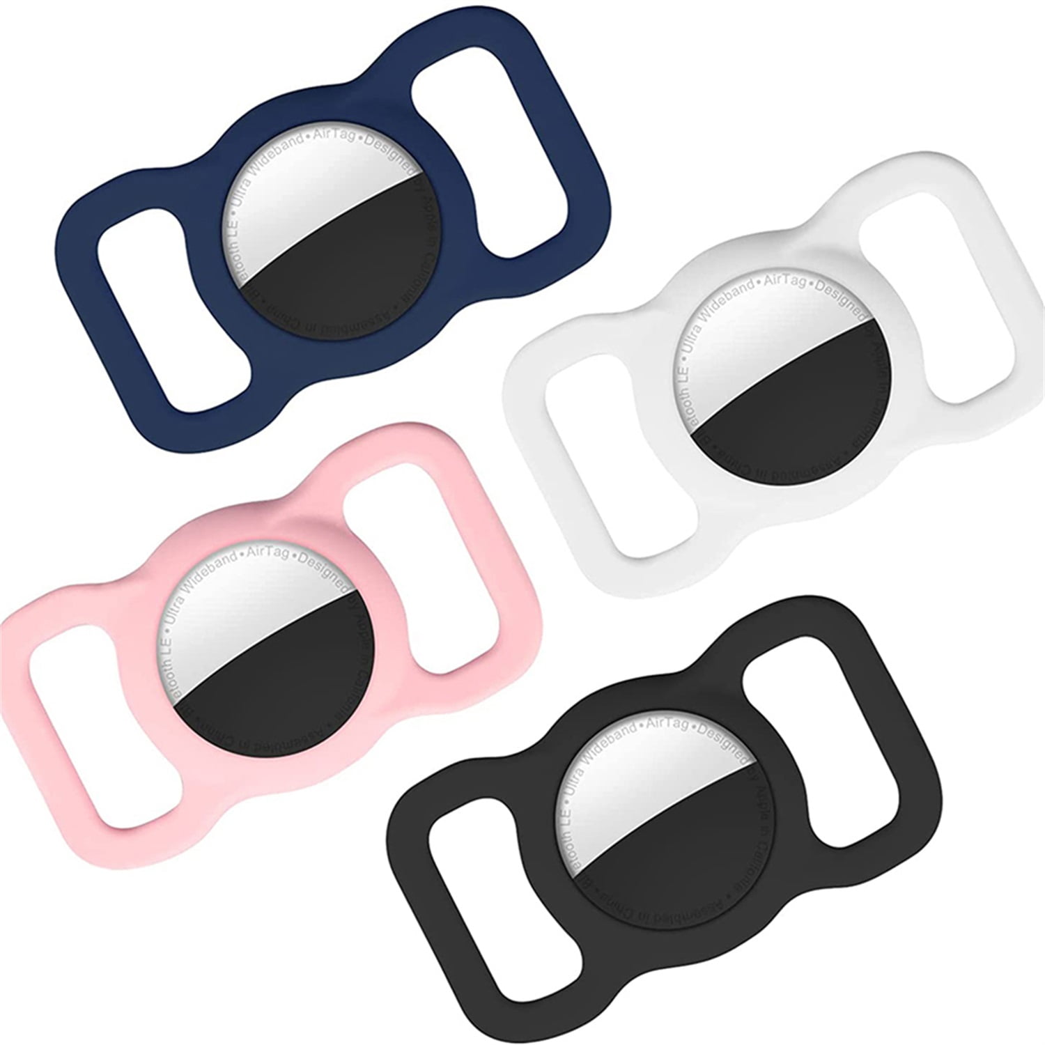 Pefilos Silicone Case Compatible with Airtag Dog Collar Holder for Tags, Protective Cover for Pet Strap Band, Slide On Sleeve Compatible with Apple Airtag Dog Collar Holder for Small Dogs Pefilos Silicone Case Compatible with Airtag Dog Collar Holder for Tags, Protective Cover for Pet Strap Band, Slide On Sleeve Compatible with Apple Airtag Dog Collar Holder for Small Dogs
