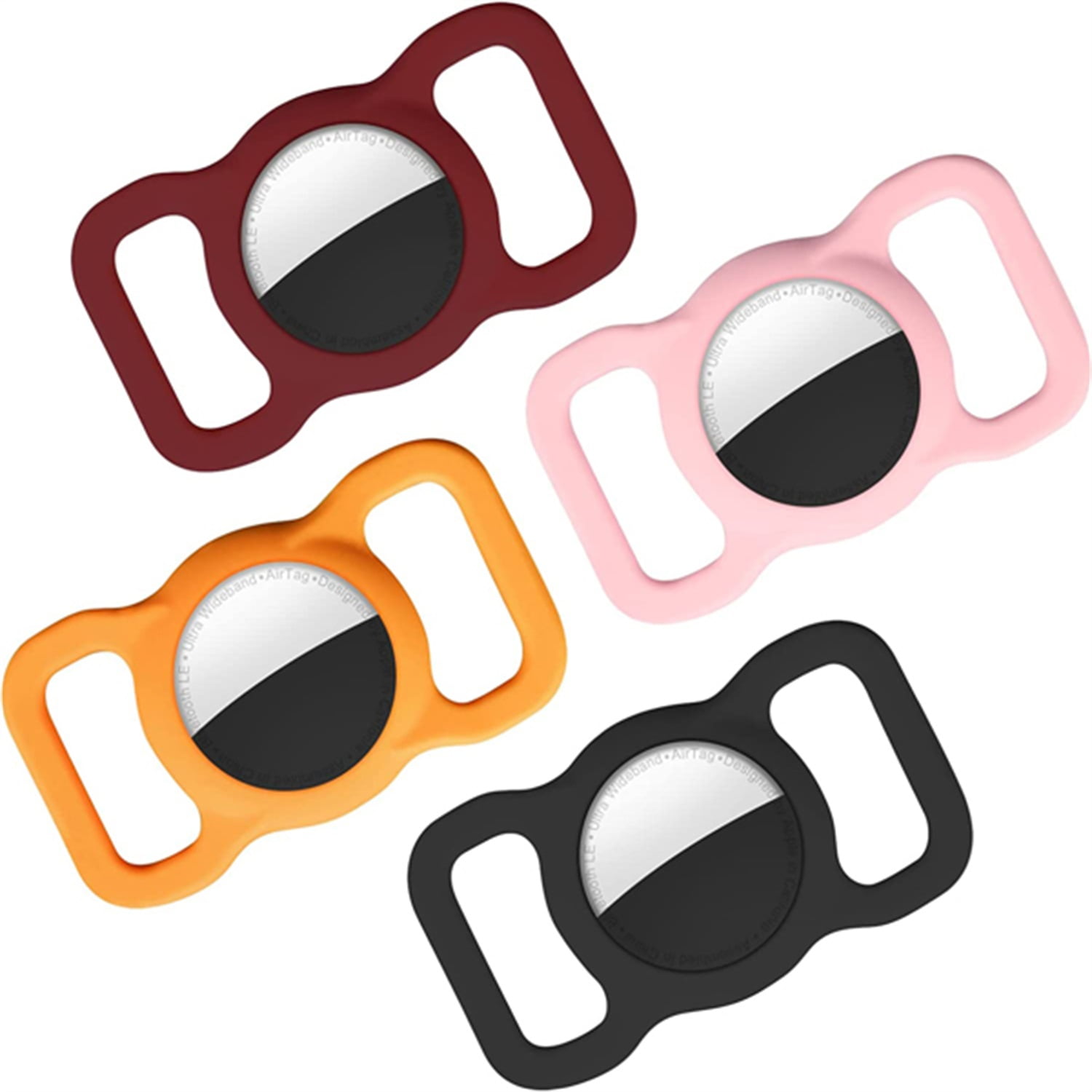 Pefilos Silicone Case Compatible with Airtag Dog Collar Holder for Tags, Protective Cover for Pet Strap Band, Slide On Sleeve Compatible with Apple Airtag Dog Collar Holder for Small Dogs Pefilos Silicone Case Compatible with Airtag Dog Collar Holder for Tags, Protective Cover for Pet Strap Band, Slide On Sleeve Compatible with Apple Airtag Dog Collar Holder for Small Dogs