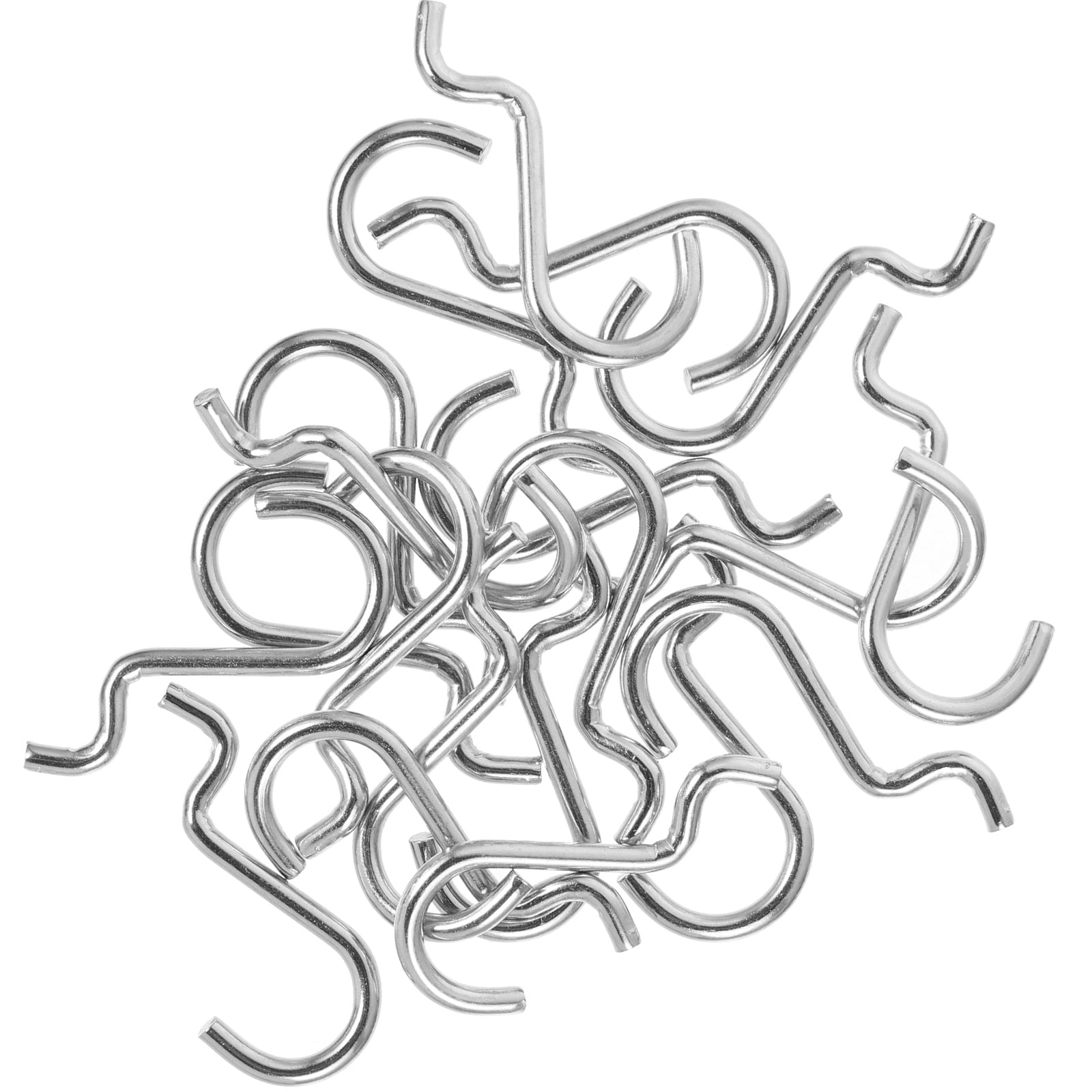 Peg Board Hook 20 Pcs Metal Pegboard Heavy Duty Clothes Hanger Tool