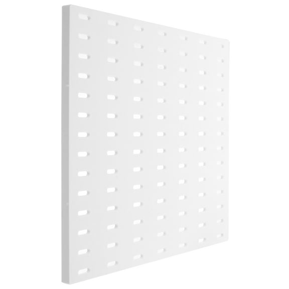 Peg Board Rack Garage Peg Board Pegboard Panel Display Plastic Pegboards for Walls Decor White